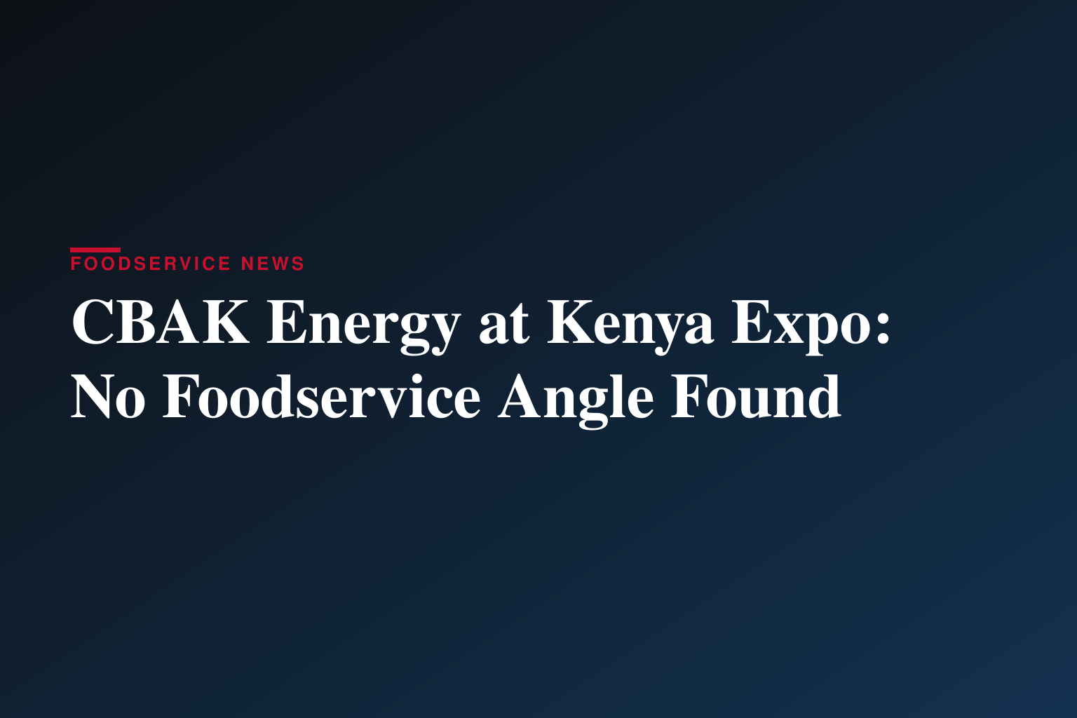 CBAK Energy Concludes Autoexpo Kenya 2026, Highlighting Cylindrical LFP Battery Solutions for Africa’s E-Mobility Market