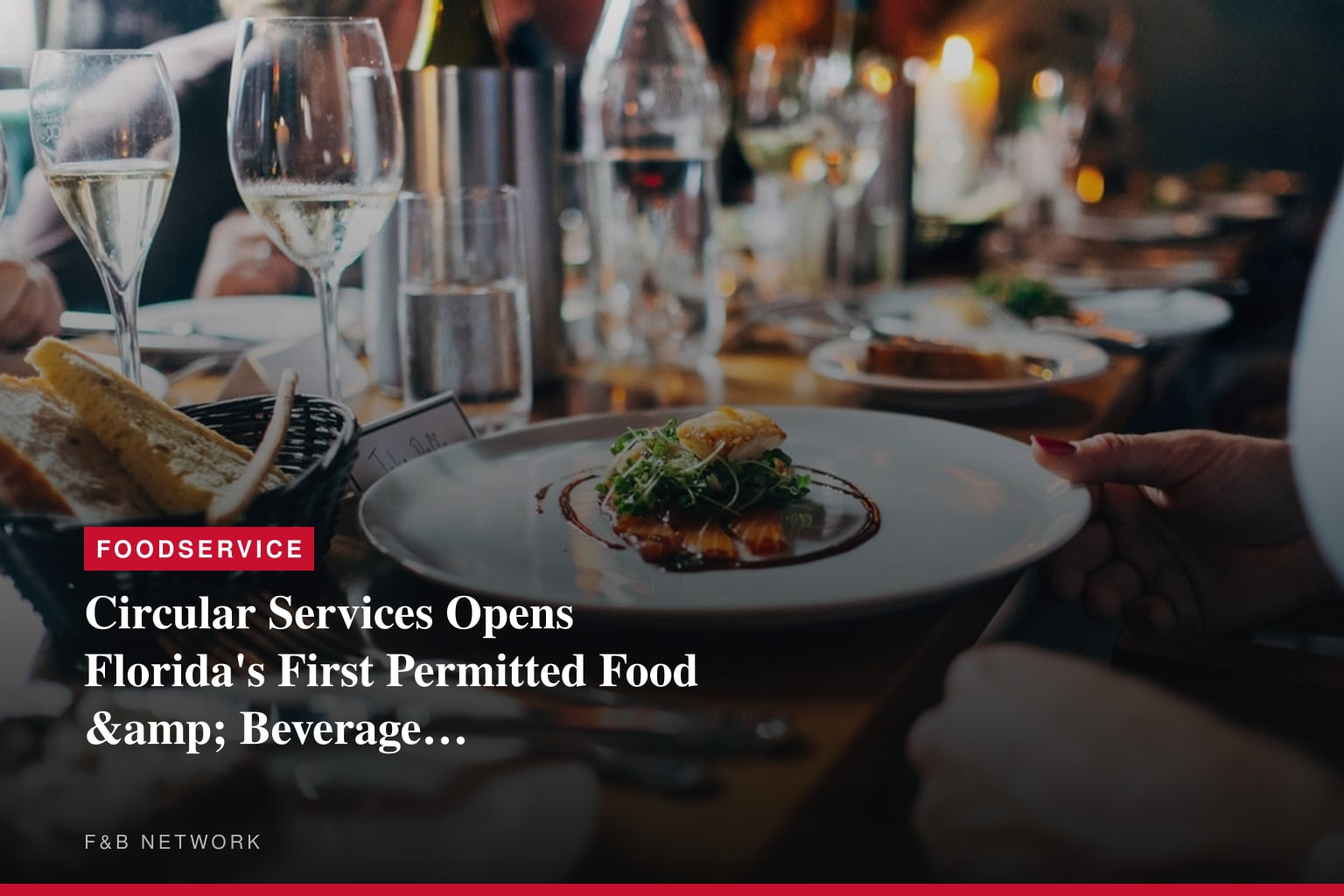 Circular Services Opens Florida's First Permitted Food &amp; Beverage De-Packaging Facility