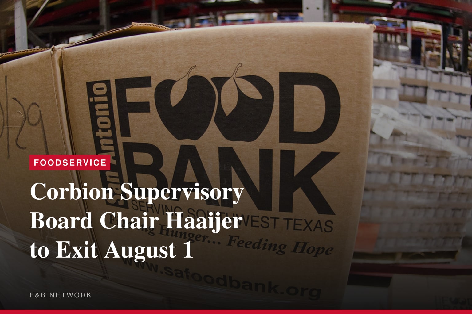 Chair of the Supervisory Board of Corbion to step down as of 1 August 2026