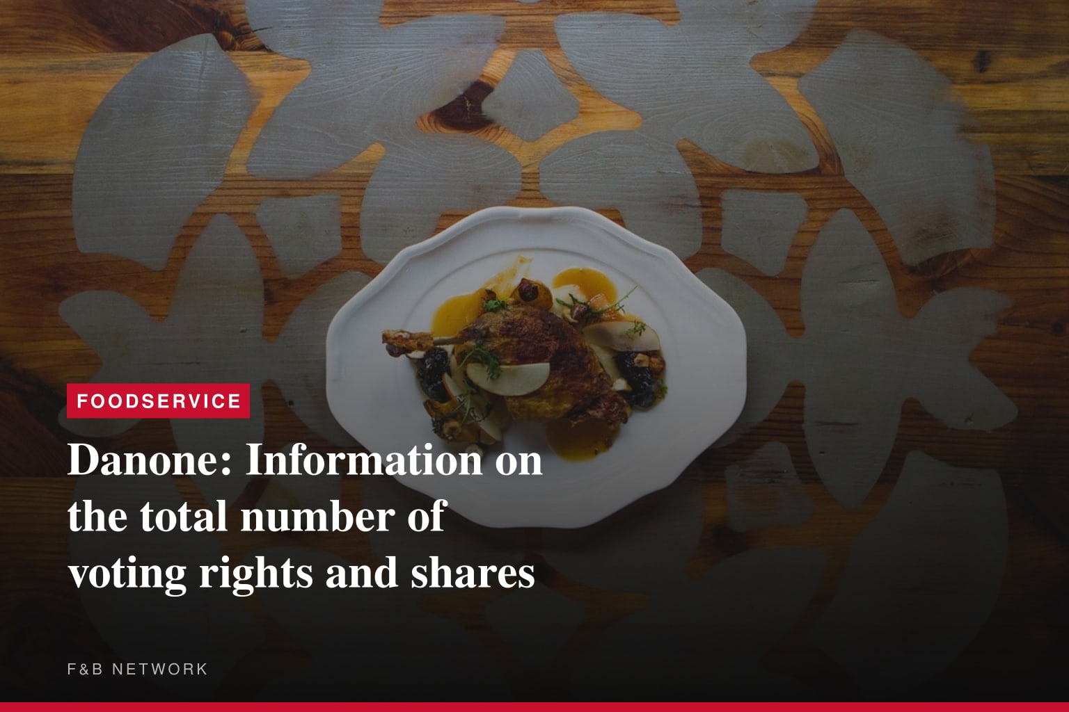 Danone: Information on the total number of voting rights and shares