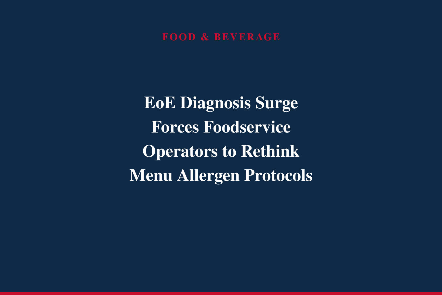 For Years, Doctors Thought It Was 'Just a Stomach Bug.' The Real Diagnosis Was EoE, a Disease Making It Painful to Eat.