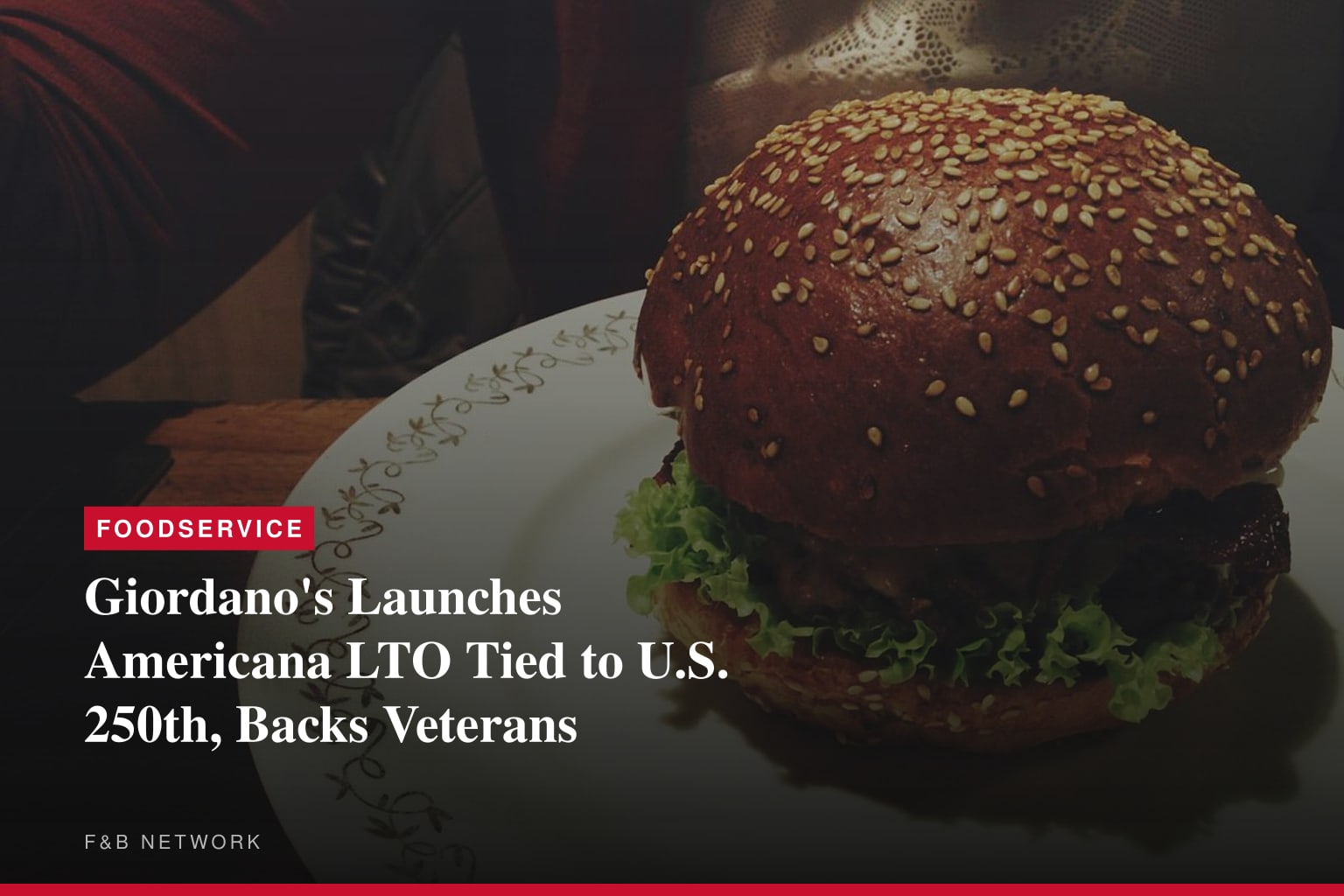 Giordano’s Celebrates America’s 250th Birthday with Limited-Time Americana Pizza Supporting Veterans Nationwide