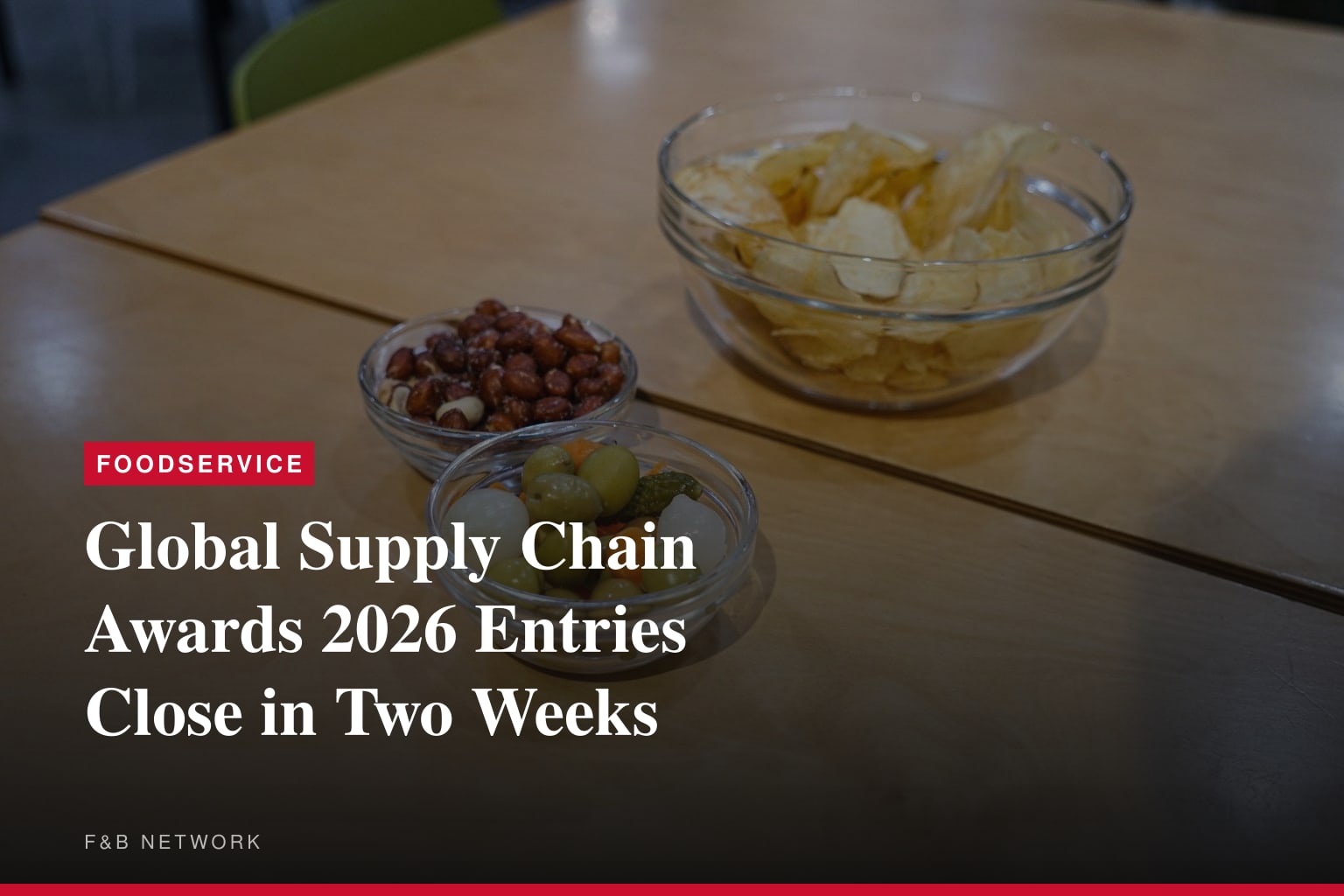 Two Weeks Left to Enter The Global Supply Chain Awards
