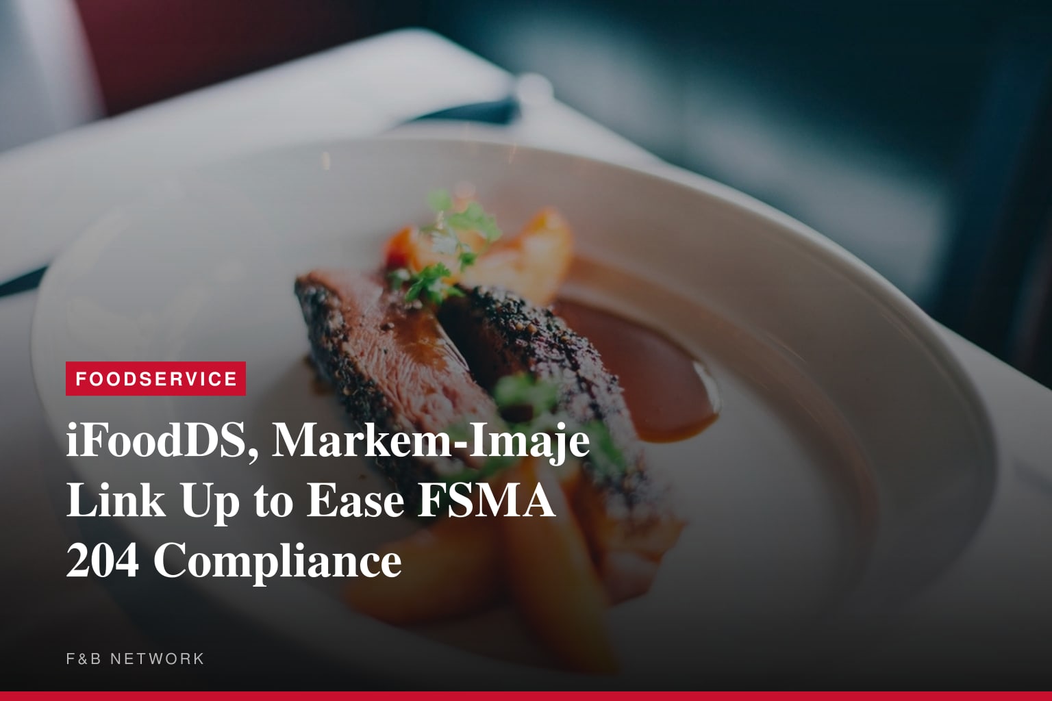 Markem‑Imaje and iFoodDS Partner to Simplify FSMA 204 Traceability Compliance for Food Suppliers