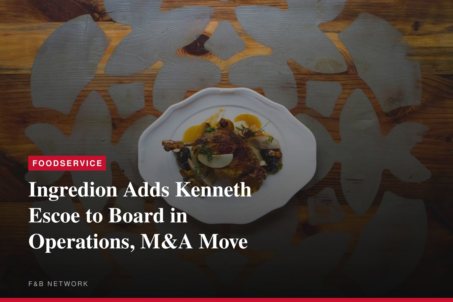 Ingredion Names Kenneth Escoe to Board of Directors