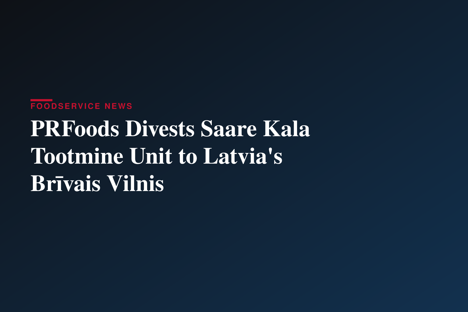 Saare Kala Tootmine OÜ osa müügi lõpuleviimine 